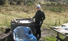 Some of the socialising on a weekend…(with yummy wood fired pizza’s) Making the pizza oven...